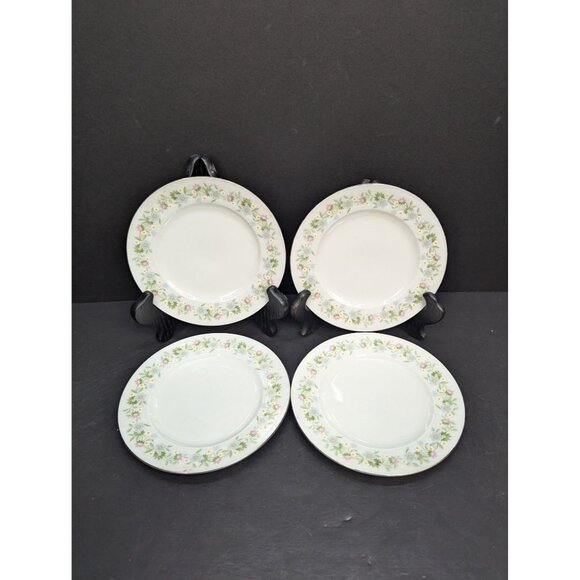 Johann Haviland Forever Spring Pattern Porcelain Dessert Plates Set of 4 - Picture 2 of 10